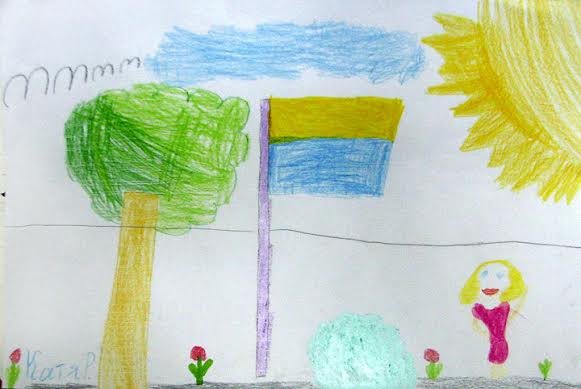 Ильичевские дети нарисовали любовь к Украине (фото) - фото 1