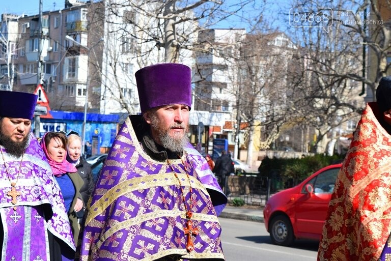 В Черноморске прошёл Крестный ход с молитвой о мире, фото-9 В Черноморске прошёл Крестный ход с молитвой о мире, фото-9