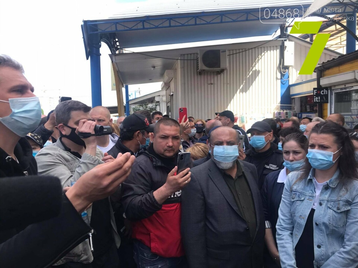 Протест предпринимателей на «7 километре»: благоустройство рынка или махинации, фото-5