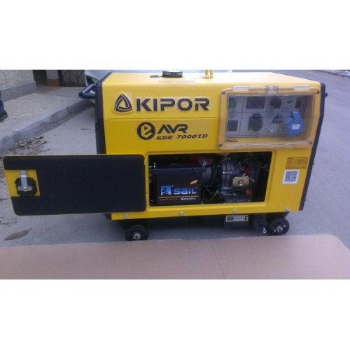 Дизельный генератор KIPOR KDE7000TD - Зображення 1
