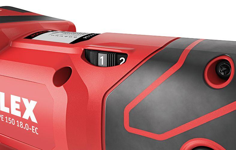 FLEX PE 150 18.0-EC/5.0 P-Set Аккумуляторная ротационная полировальная машинка 18,0 В - Зображення 3