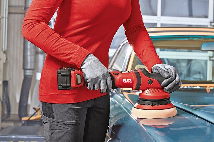 FLEX XFE 15 150 18.0-EC/5.0 P-Set Аккумуляторная эксцентриковая полировальная машина 18,0 В - Зображення 3