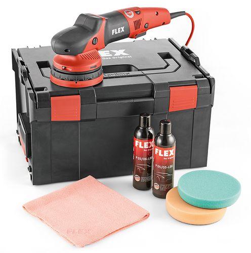 FLEX XCE 10-8 125 P-Set Эксцентриковая полировальная машина с приводом принудительного действия - Зображення 1