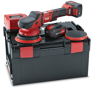 FLEX XFE 15 150 18.0-EC/5.0 Set Аккумуляторная эксцентриковая полировальная машина 18,0 В