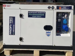 Дизельный генератор PROFI-TEC PE-10000SSDE Super Silent - Зображення 1