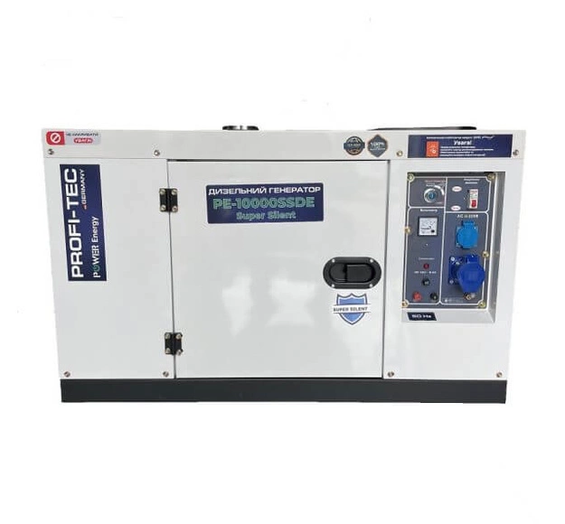 Дизельный генератор PROFI-TEC PE-10000SSDE Super Silent