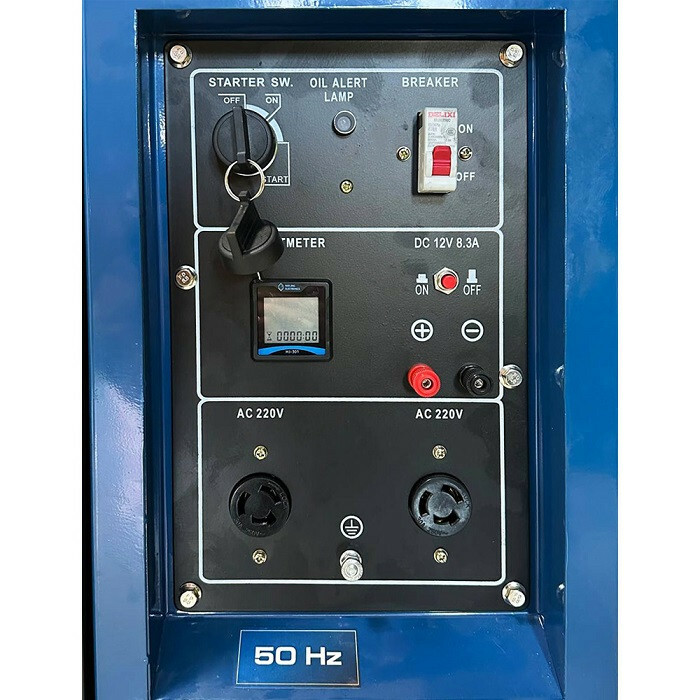 Дизельный генератор PROFI-TEC DGS12 Power MAX 12кВА/10кВт, 220V - Зображення 2