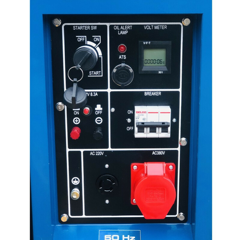 Дизельный генератор PROFI-TEC DGS12-3 Power MAX 12кВА/10кВт, 380V - Зображення 6