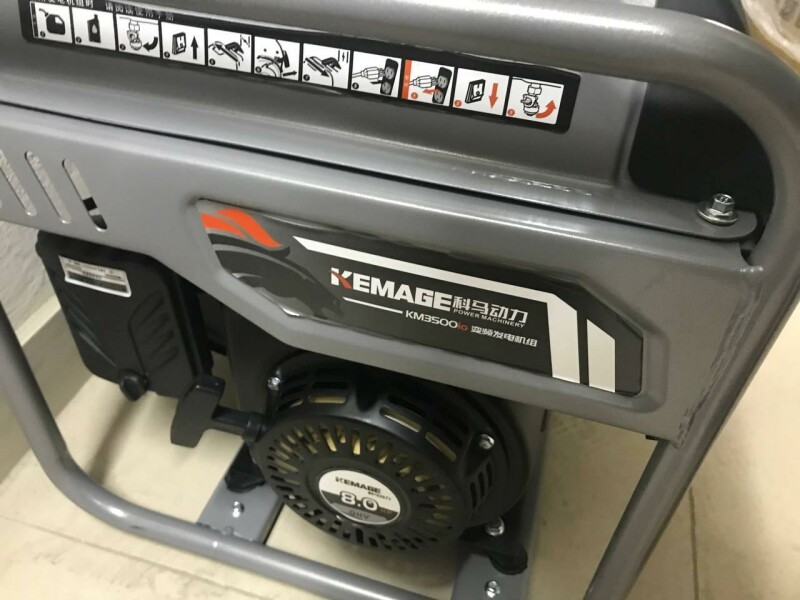 Бензиновый инверторный генератор KEMAGE KM3500io (3.0 кВт) - Зображення 4