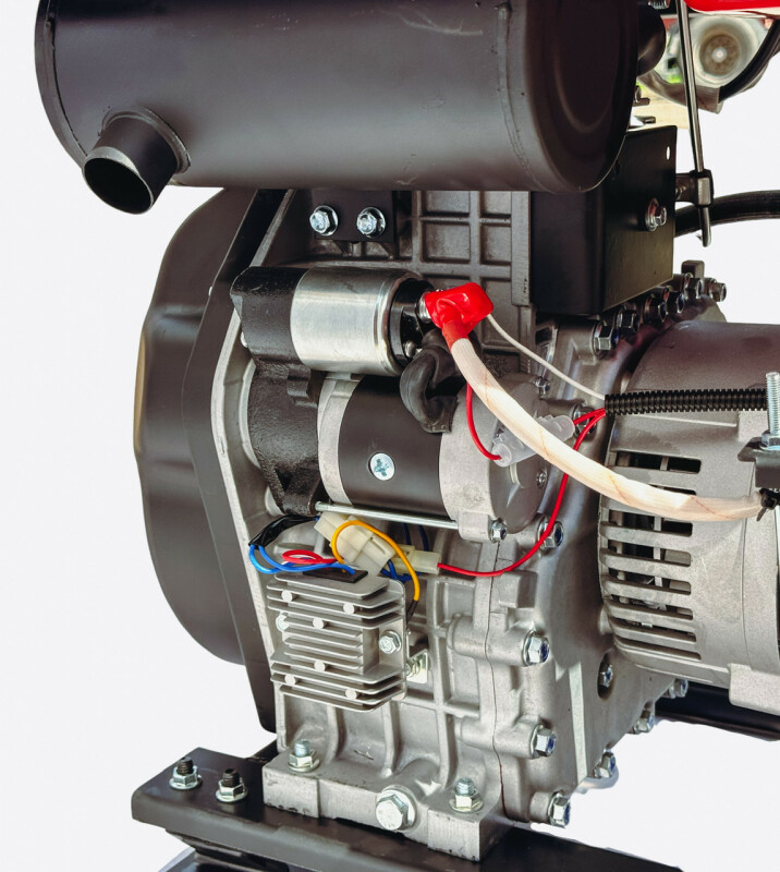 Дизельный генератор SAKUMA SD12000E3, 11KVA(8,5 кВт) - Зображення 4