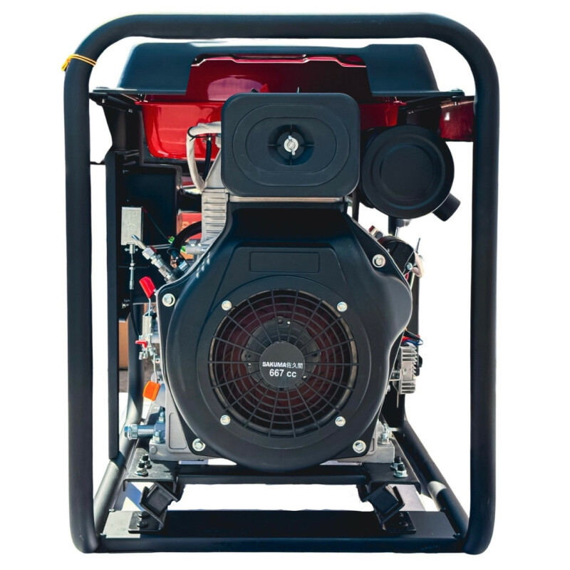 Дизельный генератор SAKUMA SD12000E, 11KVA(8,5 кВт) - Зображення 3