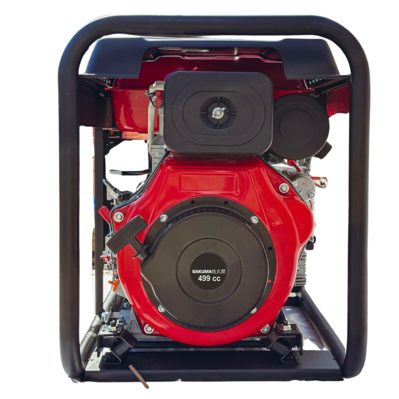 Дизельный генератор SAKUMA SD9000E3, 9KVA(7 кВт) - Зображення 3
