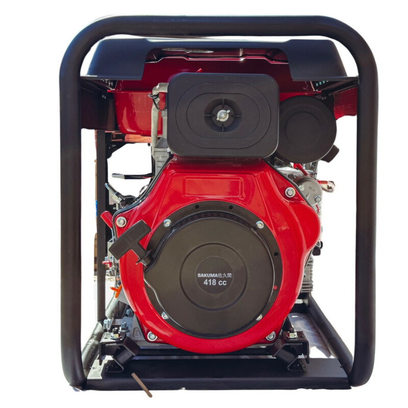 Дизельный генератор SAKUMA SD7000E, 7KVA(5 кВт) - Зображення 3