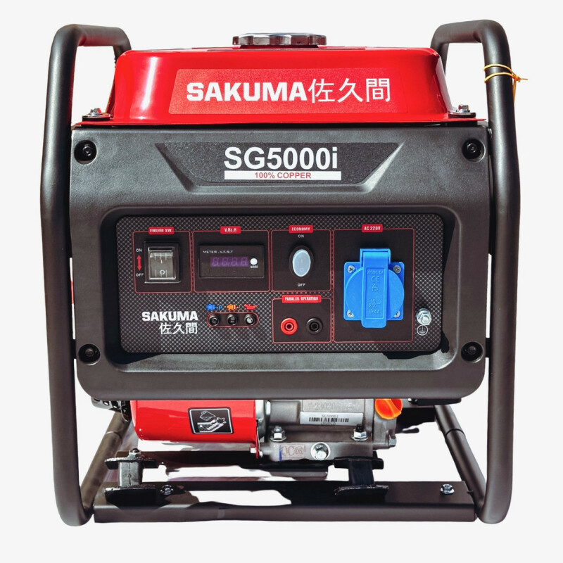 Инверторный бензиновый генератор SAKUMA SG5000i Номинальная мощность 3,5 кВт