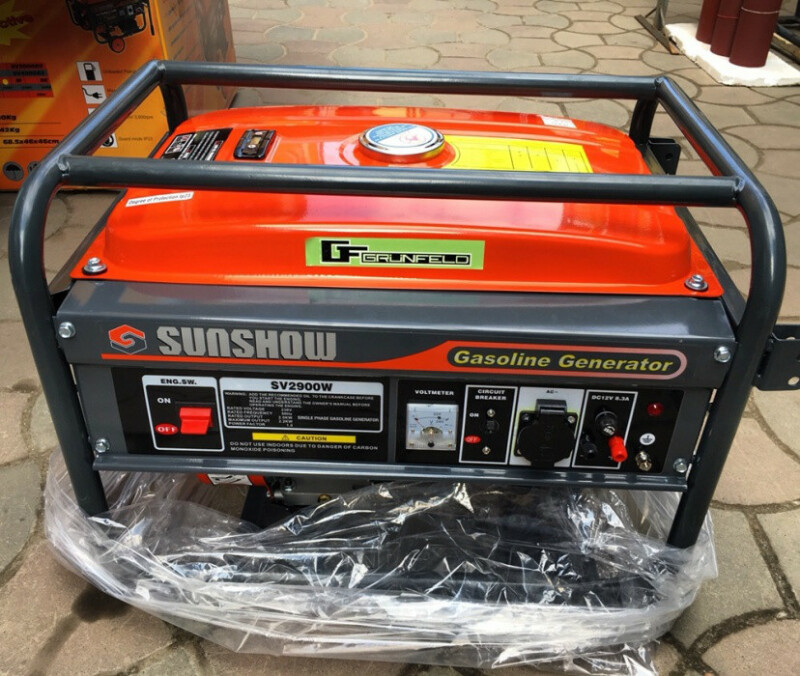 Бензиновый генератор SUNSHOW SV2900W
