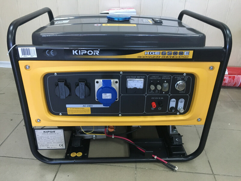 Бензиновый генератор Kipor KGE6500E
