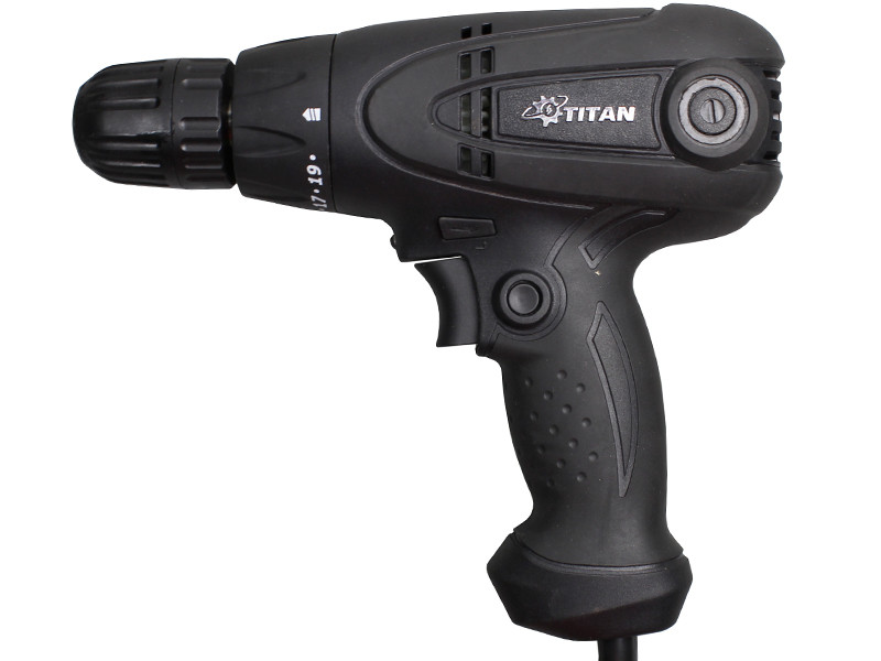 Сетевой дрель-шуруповерт TITAN PDS300RE