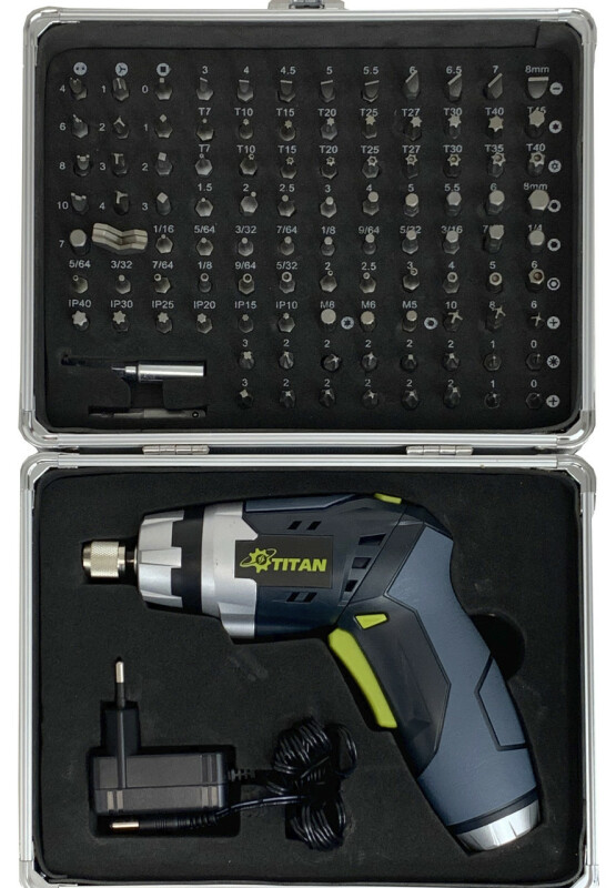 Аккумуляторная отвертка TITAN PAO36L SET - Зображення 8