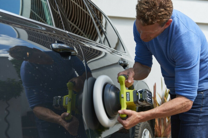 Машина полировальная аккумуляторная RYOBI R18B-0 ONE+ - Зображення 2
