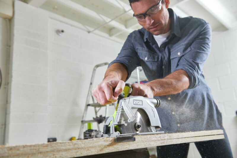 Пила дисковая аккумуляторная RYOBI R18CS-0 ONE+ - Зображення 3