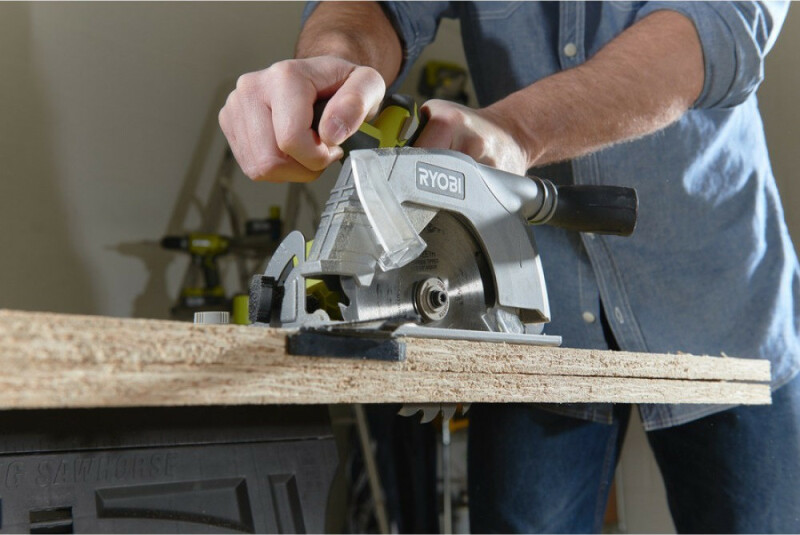 Пила дисковая аккумуляторная RYOBI R18CS-0 ONE+ - Зображення 4