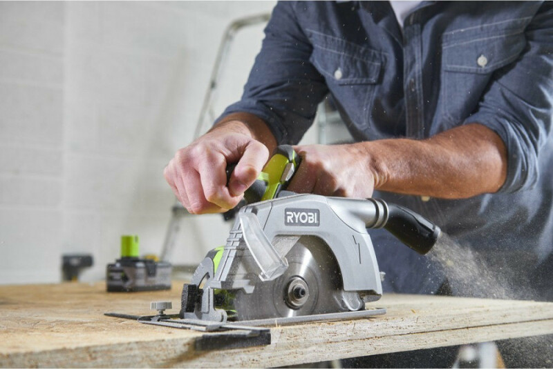 Пила дисковая аккумуляторная RYOBI R18CS-0 ONE+ - Зображення 5