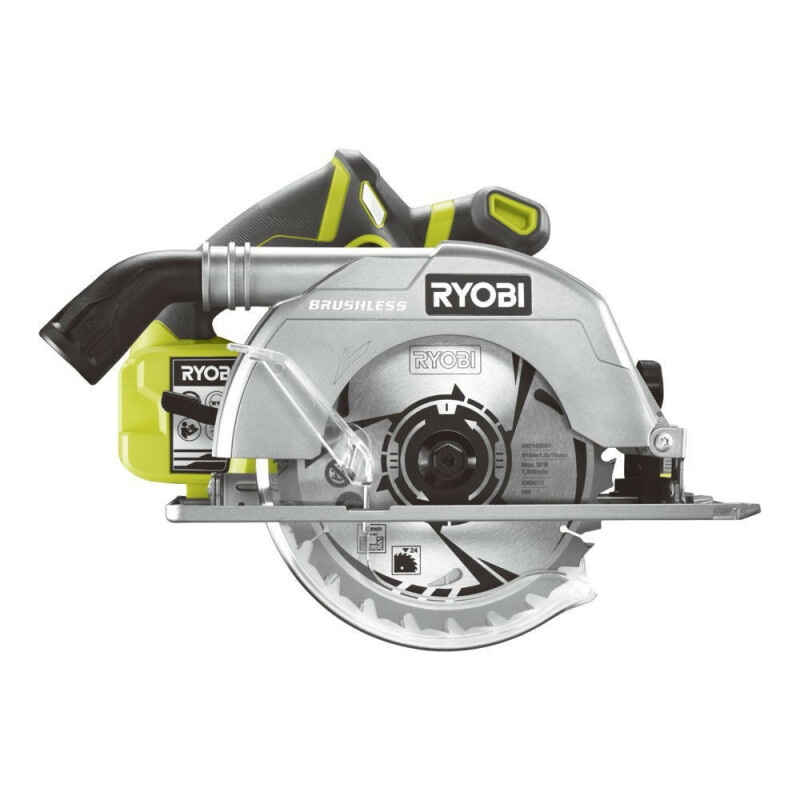 Пила дисковая бесщеточная аккумуляторная RYOBI R18CS7-0 ONE+ - Зображення 1