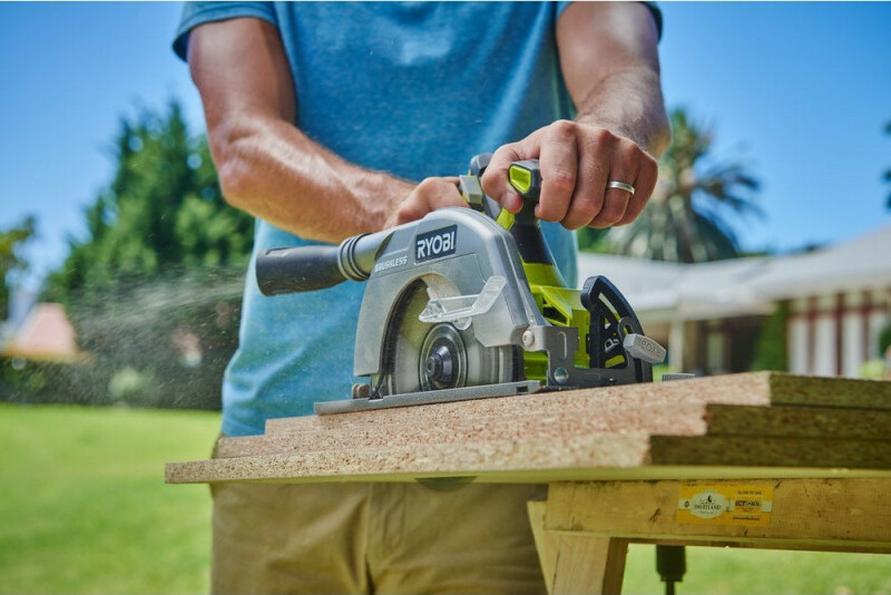 Пила дисковая бесщеточная аккумуляторная RYOBI R18CS7-0 ONE+ - Зображення 3