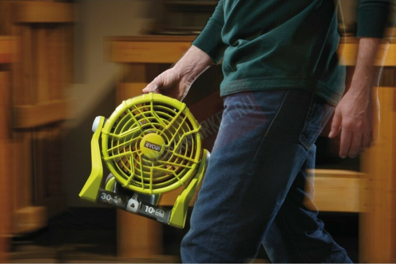 Вентилятор аккумуляторный RYOBI R18F-0 ONE+ - Зображення 3