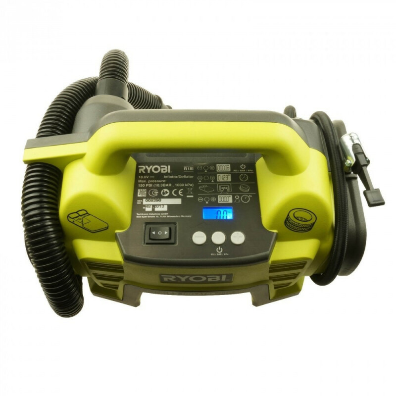 Компрессор аккумуляторный RYOBI R18I-0 ONE+ - Зображення 4