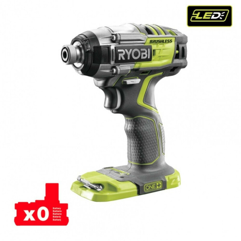 Винтоверт бесщеточный импульсный аккумуляторный RYOBI R18IDBL-0 ONE+
