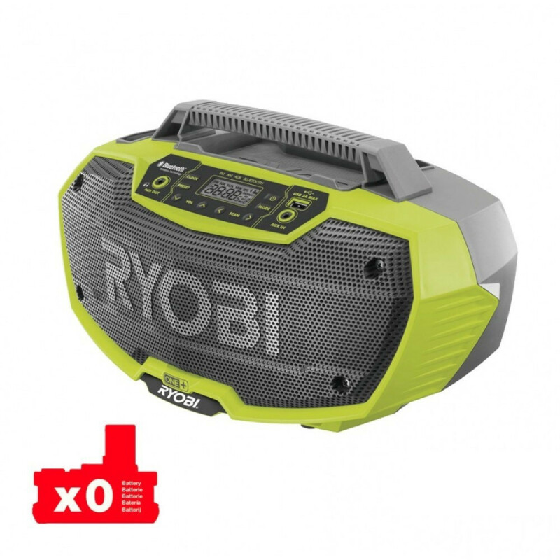 Стерео-радиоприёмник аккумуляторный RYOBI R18RH-0 ONE+