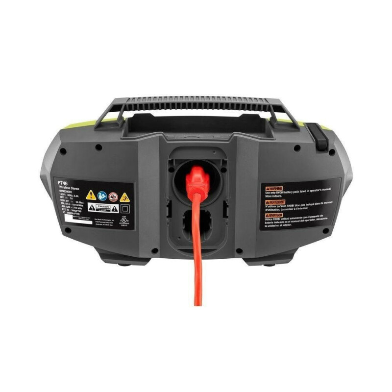 Стерео-радиоприёмник аккумуляторный RYOBI R18RH-0 ONE+ - Зображення 1