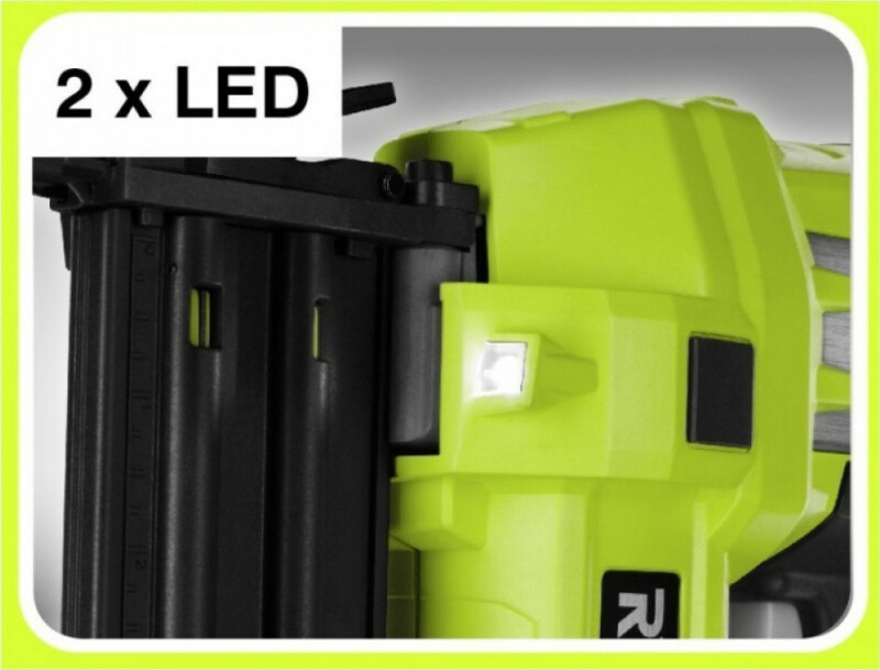 Гвоздезабиватель аккумуляторный RYOBI R18N18G-0 ONE+ - Зображення 6