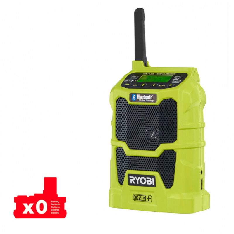 Радиоприёмник аккумуляторный RYOBI R18R-0 ONE+
