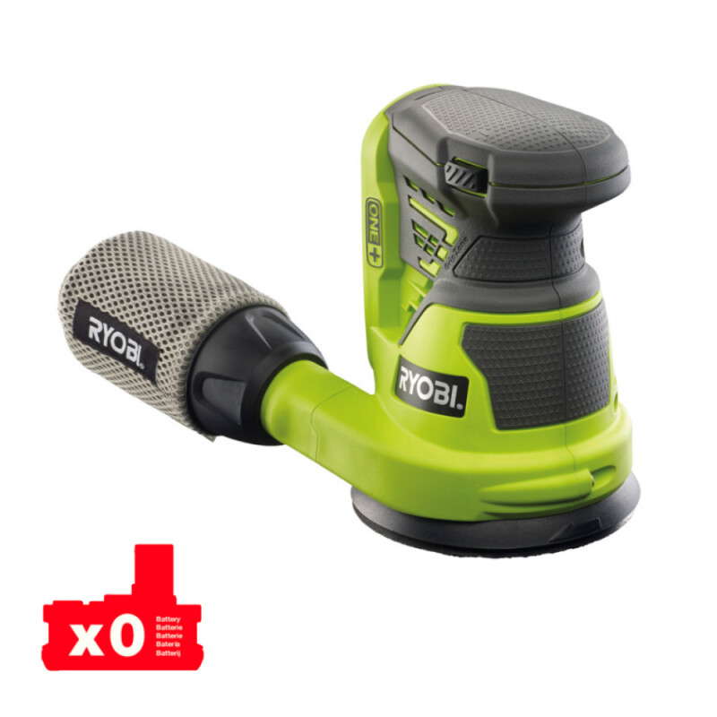 Машина эксцентриковая аккумуляторная RYOBI R18ROS-0 ONE+