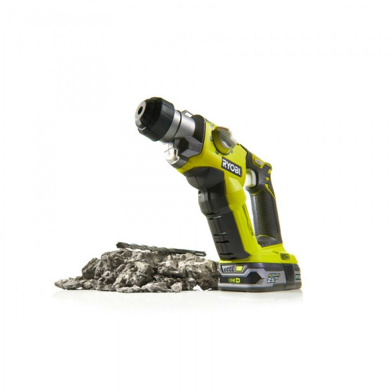 Перфоратор аккумуляторный RYOBI R18SDS-0 ONE+ - Зображення 3