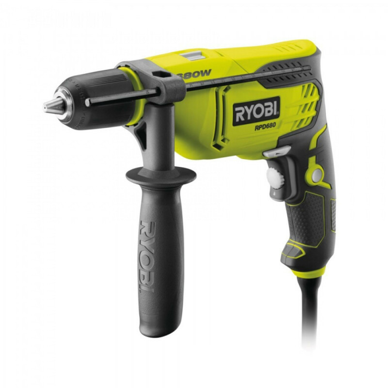 Дрель ударная RYOBI RPD680-K