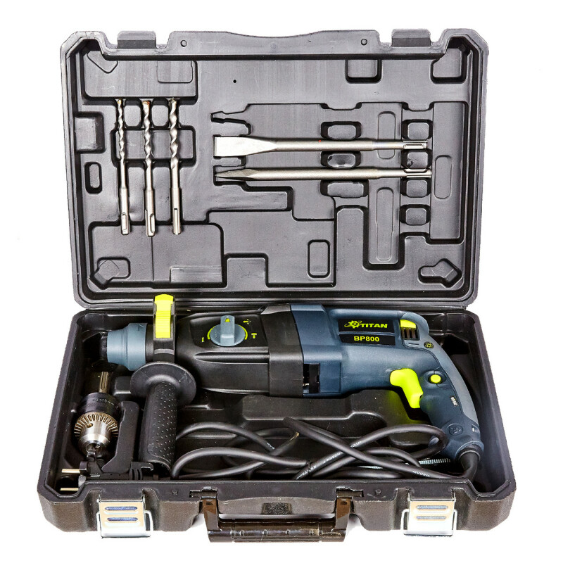 Перфоратор SDS+ , 3-х режимный TITAN BP800 - Зображення 3