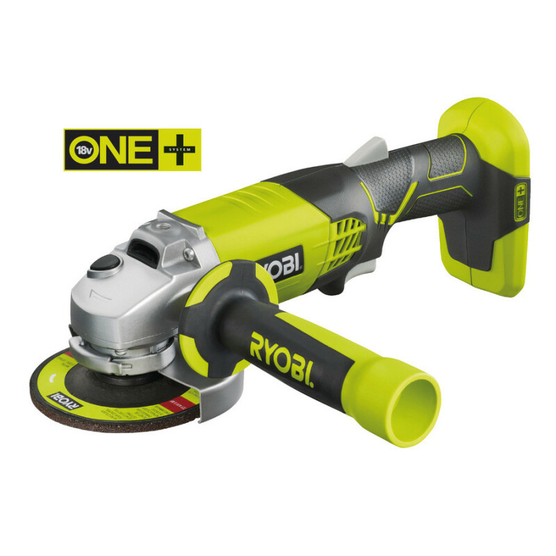 Аккумуляторная угловая шлифовальная машина RYOBI R18AG-0 ONE+ - Зображення 1