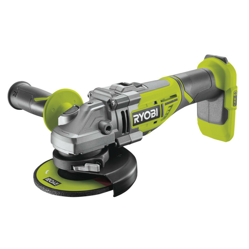 Аккумуляторная бесщеточная угловая шлифовальная машина R18AG7-0 BL RYOBI ONE+ - Зображення 1