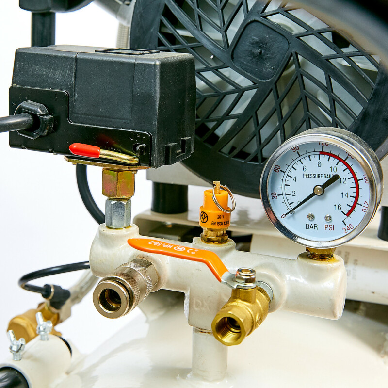Компрессор DOLPHIN DZW2500AF100 560л/мин 220v  100 л - Зображення 2