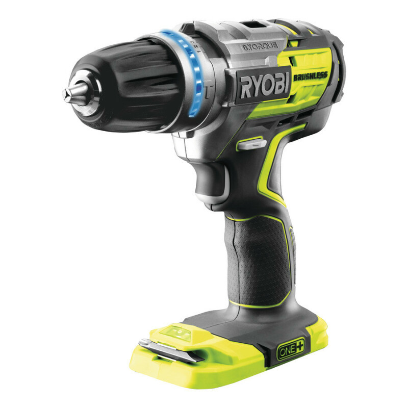 Аккумуляторная бесщеточная ударная дрель-шуруповерт 18В RYOBI R18PDBL-0 ONE+ - Зображення 1