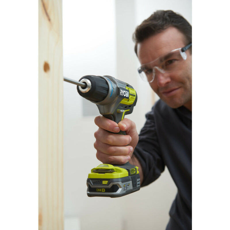 Аккумуляторная бесщеточная ударная дрель-шуруповерт 18В RYOBI R18PDBL-0 ONE+ - Зображення 6