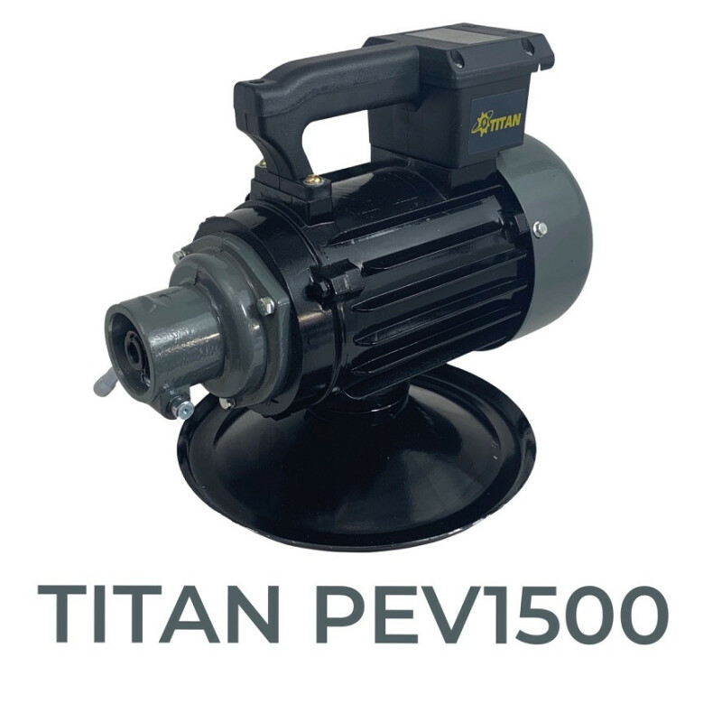 Глубинный вибратор для бетона TITAN PEV1500