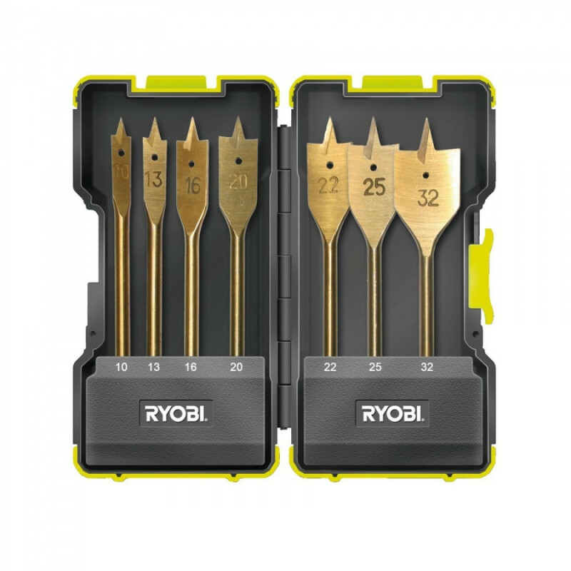 Набор перьевых свёрл 8 предметов RYOBI RAK07SB