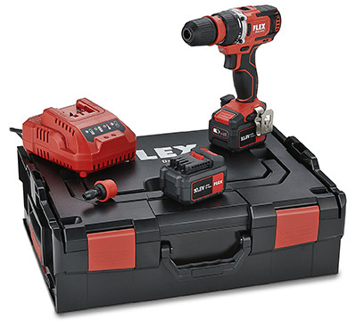 FLEX DD 2G 10.8-EC/4.0 Set Двухскоростной аккумуляторный шуруповерт 10,8 В