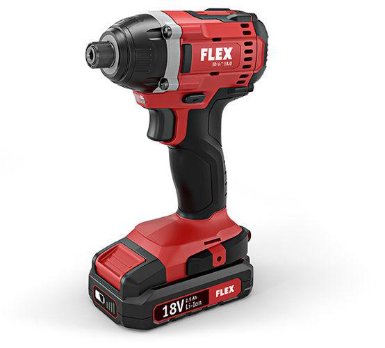 FLEX ID 1/4" 18.0 Двухскоростная аккумуляторная ударная дрель-шуруповерт 18,0 В - Зображення 3