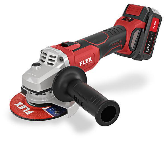 FLEX L 125 18.0-EC/5.0 Set, Аккумуляторная угловая шлифовальная машина ACCUFLEX 18,0 В, 125 мм