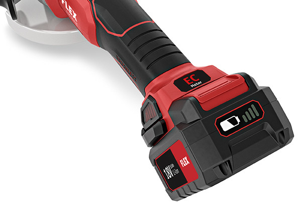 FLEX L 125 18.0-EC/5.0 Set, Аккумуляторная угловая шлифовальная машина ACCUFLEX 18,0 В, 125 мм - Зображення 2